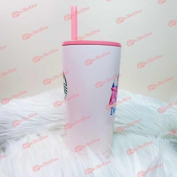 DISNEYLAND STARBUCKS CASTLE STAINLESS STEEL BOTTLE - Picture 8 of 11